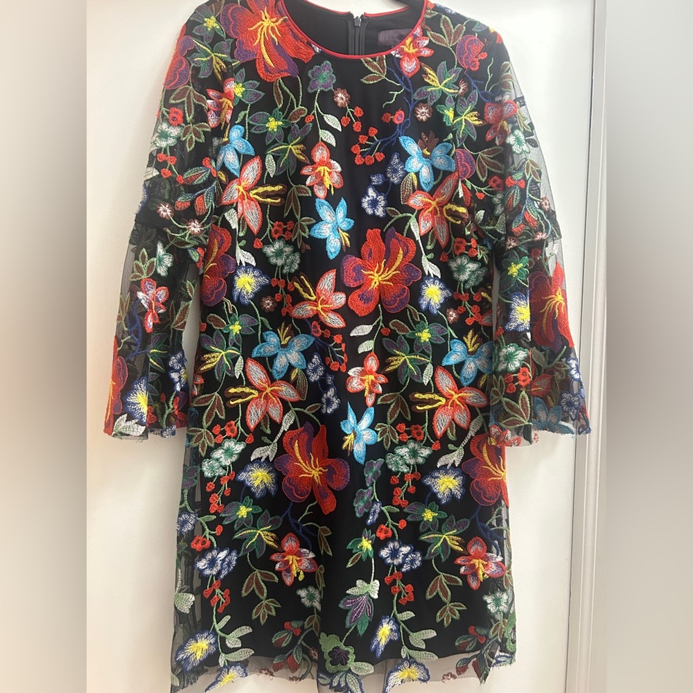 Hale Bob Multicolor Floral Dress